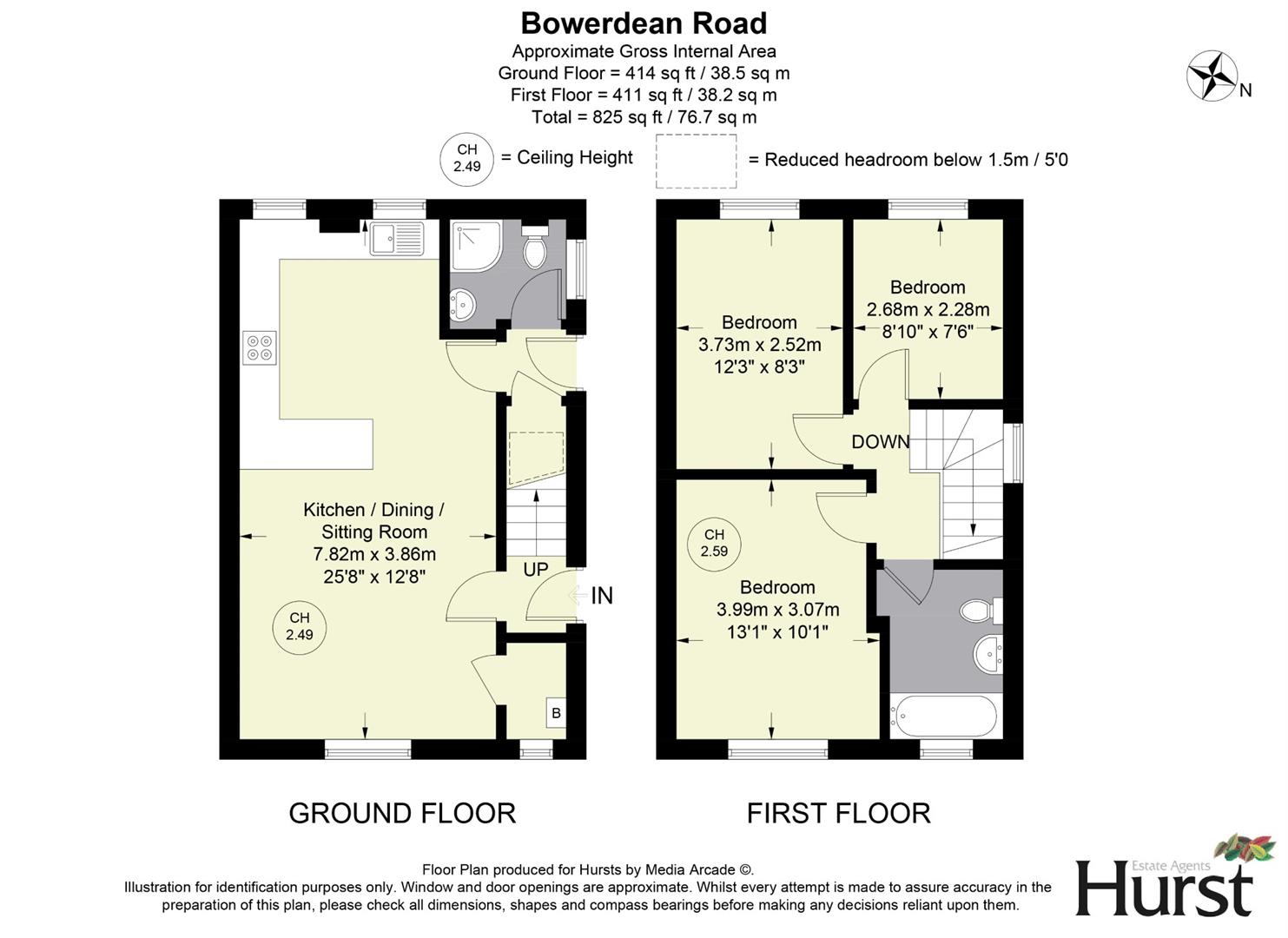 Property details for BOWERDEAN ROAD, HIGH Offers In Excess Of £